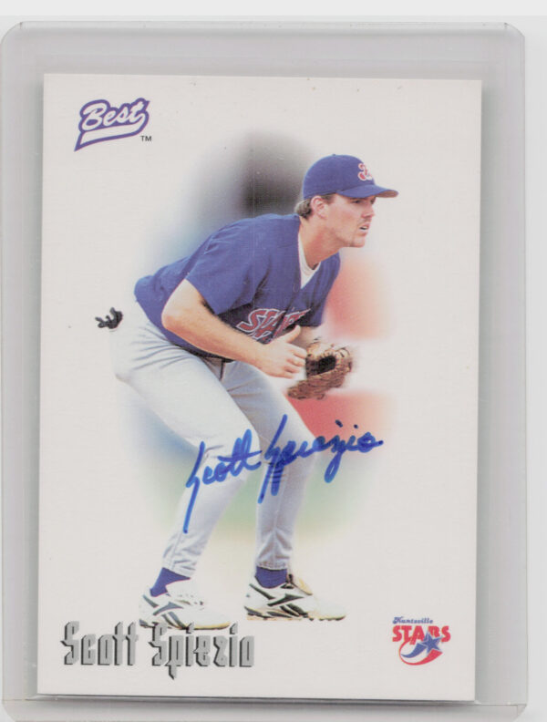 1996 Best Scott Spiezio #NNO Stars Autographs