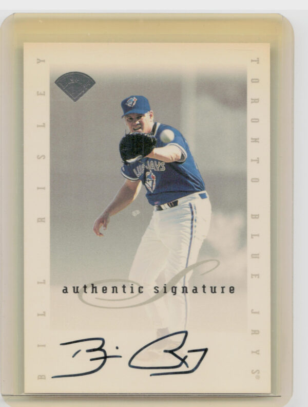 1996 Leaf Signature Series Bill Risley AU #NNO Jays Extended Series Autographs