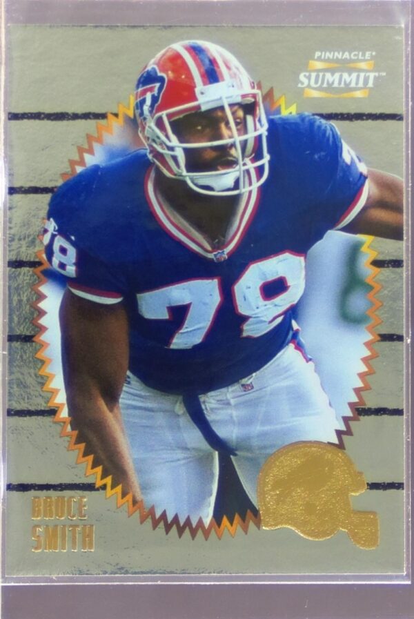 1996 Pinnacle Summit Premium Stock Bruce Smith #3 Bills