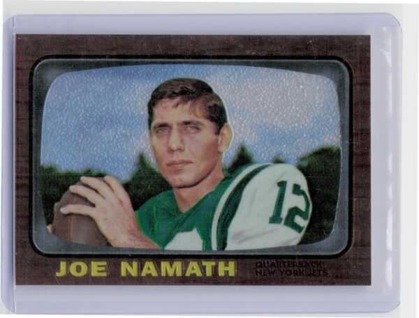 1996 Stadium Club Joe Namath #2 Jets Namath Finest