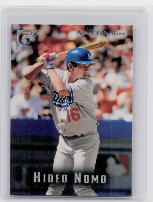 1996 Topps Gallery Hideo Nomo #92 Dodgers