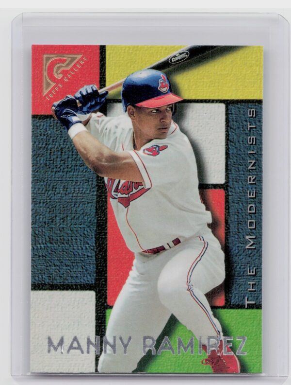 1996 Topps Gallery Manny Ramirez #126 Indians
