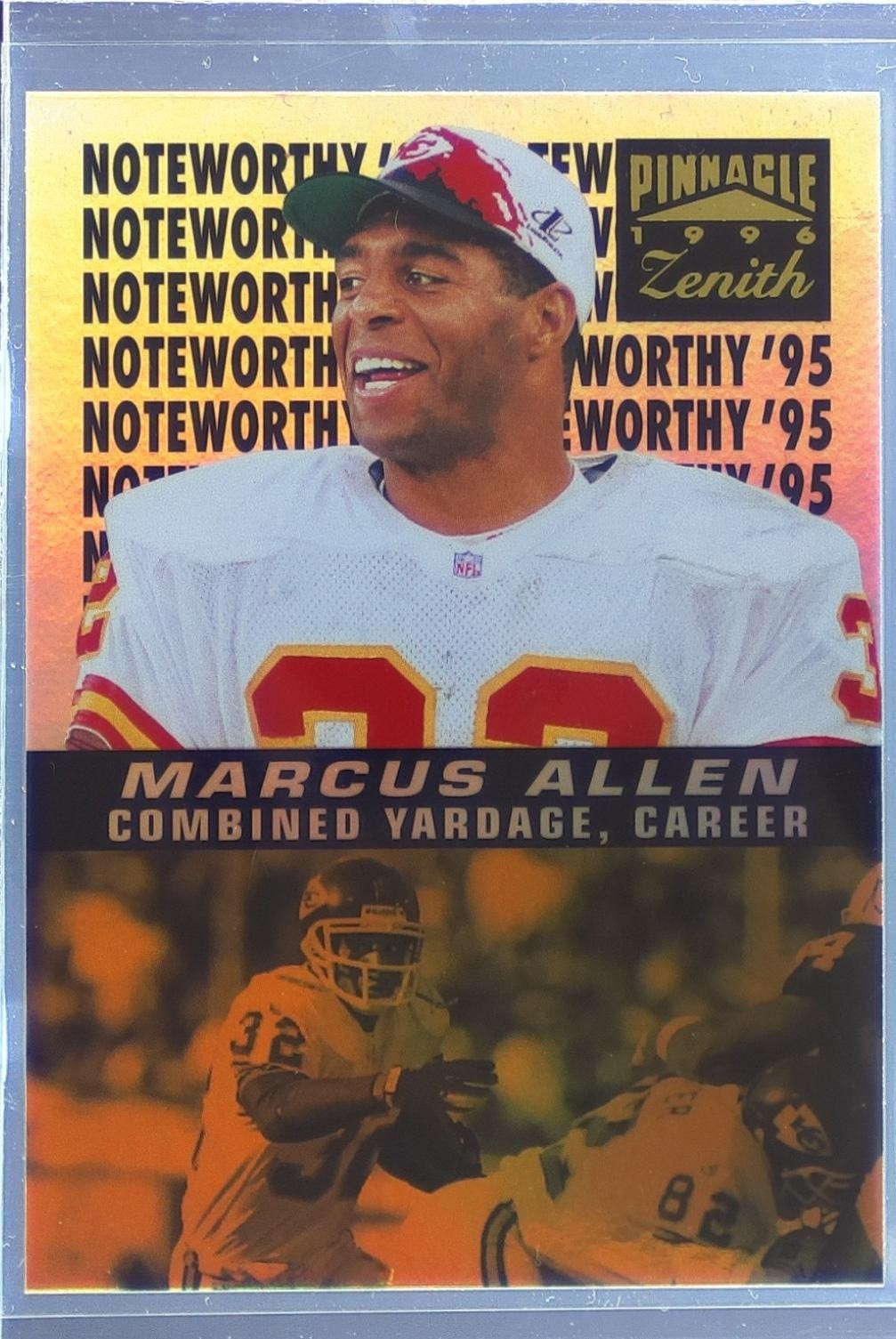 1996 Zenith Marcus Allen #9 Chiefs Noteworthy '95