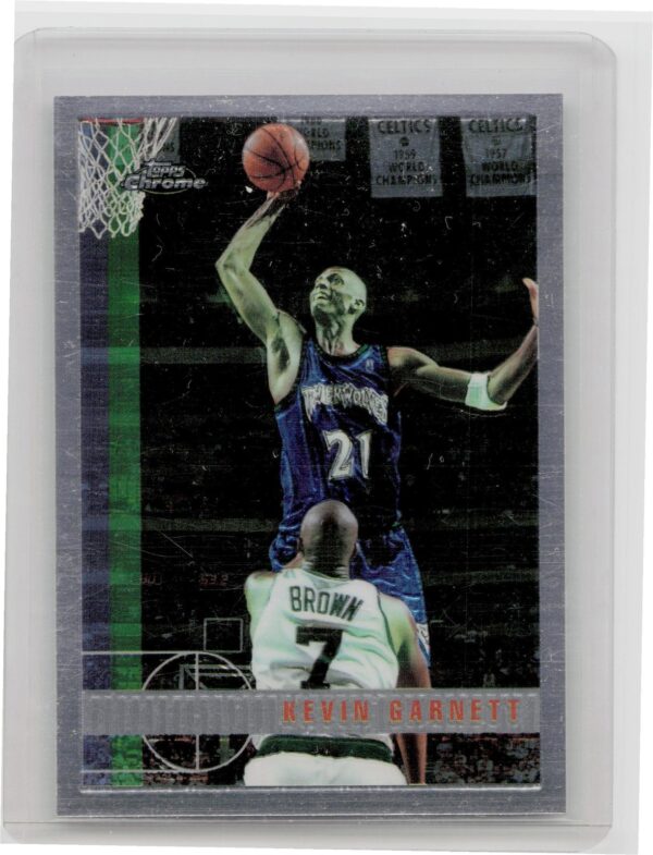 1997-98 Topps Chrome Kevin Garnett #148 Timberwolves
