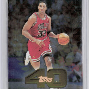 1997-98 Topps Scottie Pippen #T40-40 Bulls Topps 40