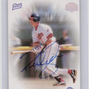 1997 Best Richie Sexson Auto #NNO Indians Autographs Autograph Series