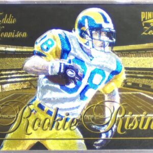 1997 Zenith Eddie Kennison RC #1 Rams Rookie Rising
