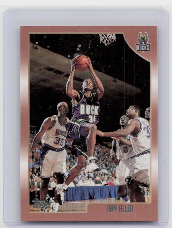 1998-99 Topps  Ray Allen #5 Bucks