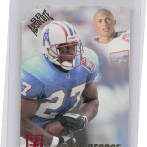1998 Playoff Absolute Retail Eddie George Red #98 Oilers