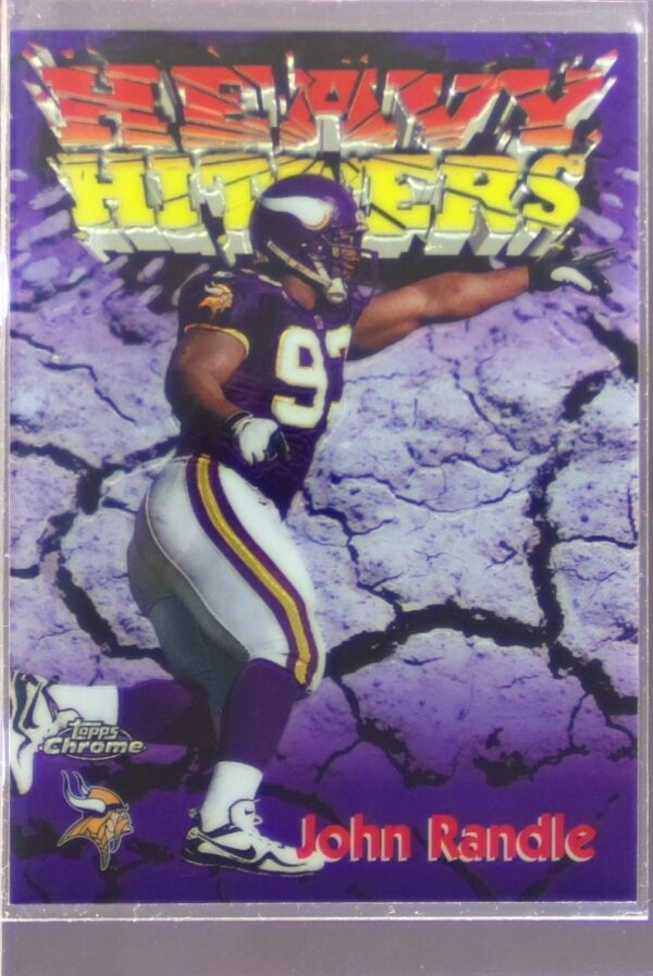 1998 Topps Chrome John Randle #29 Vikings Season's Best