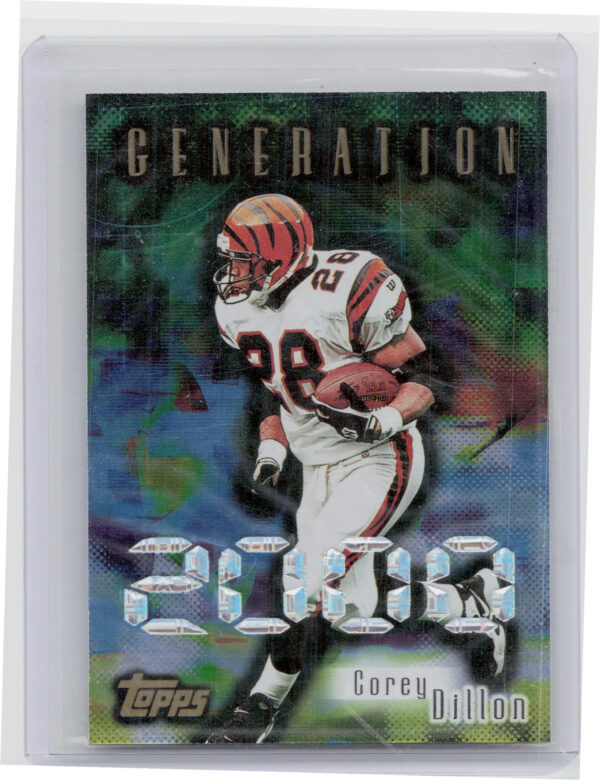 1998 Topps Corey Dillon #GE3 Bengals Generation 2000