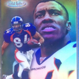 1998 Topps Gold Label Shannon Sharpe Class 3 #81 Broncos