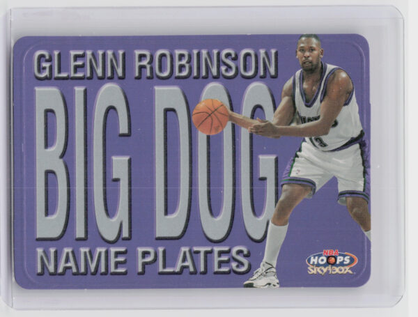 1999-00 Hoops Glenn Robinson #6NP Bucks Name Plates