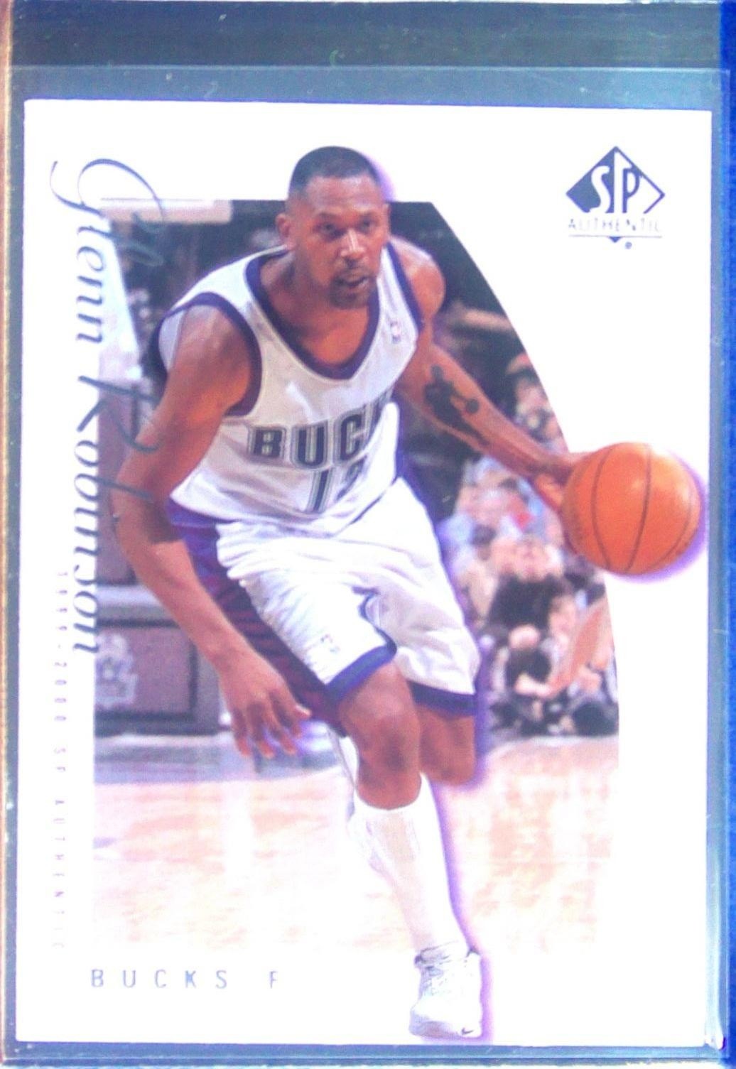 1999-00 SP Authentic Glenn Robinson #46 Bucks