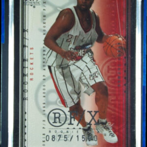 1999-00 SP Authentic Kenny Thomas SN1500 RC #109 Rockets