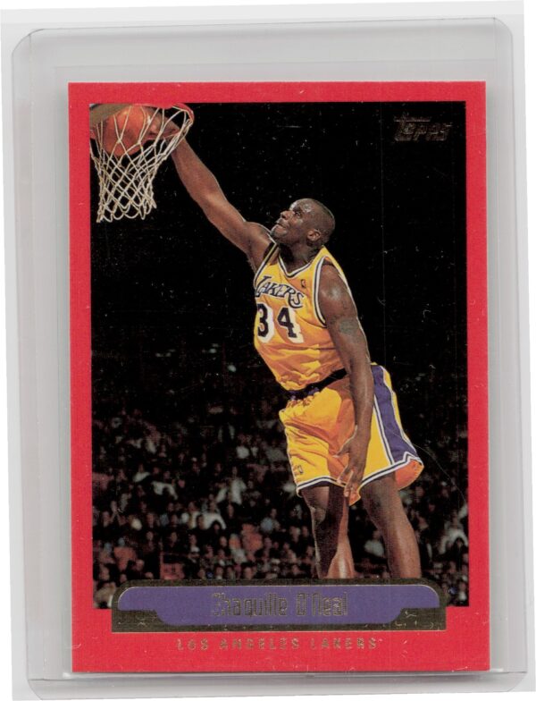 1999-00 Topps Shaquille O'Neal #23 Lakers