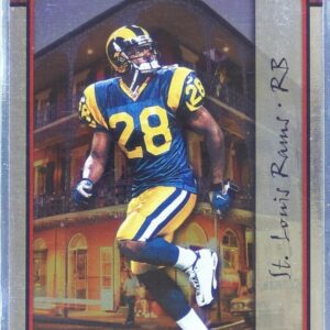 1999 Bowman Marshall Faulk #48 Rams