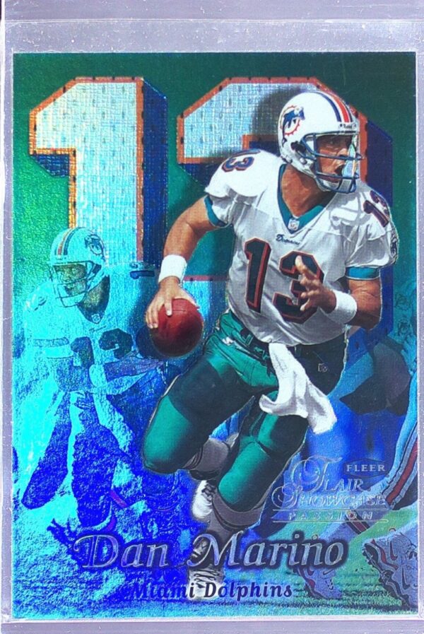 1999 Flair Showcase Dan Marino #71 Dolphins