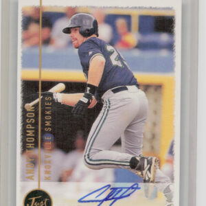 1999 Just Andy Thompson AU #NNO Smokies Autographs