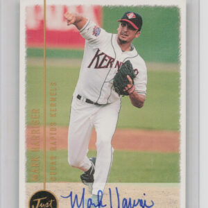 1999 Just Mark Harriger AU #NNO Kernels Autographs