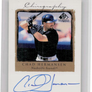 1999 SP Top Prospects Chad Hermansen #CH Sounds Chirography