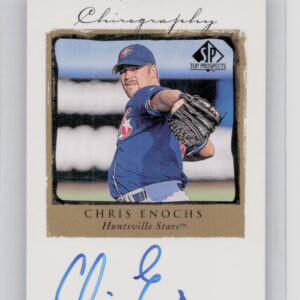 1999 SP Top Prospects Chris Enochs AU #CE Stars Chirography