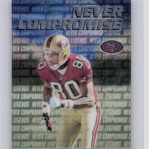 1999 Stadium Club Chrome Jerry Rice #NC39 49ers Never Compromise