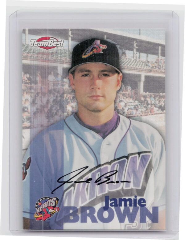 1999 Team Best Rookie Jamie Brown AU #NNO Aeros Autographs