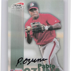 1999 Team Best Rookie Pablo Ozuna AU #NNO Chiefs Autographs
