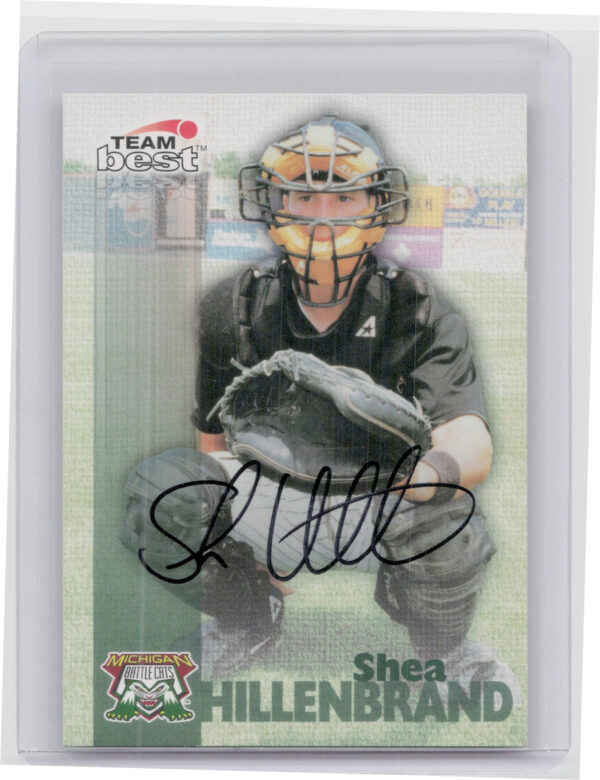 1999 Team Best Rookie Shea Hillenbrand AU #NNO Cats Autographs
