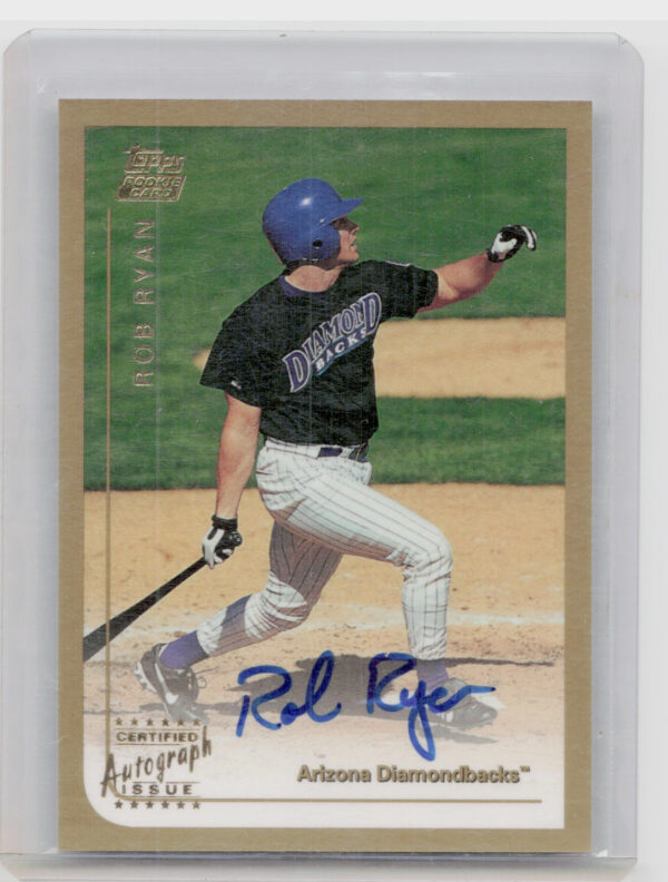 1999 Topps Traded & Rookies Rob Ryan AU #T22 Diamondbacks Autographs