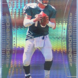1999 UD Black Diamond Dan Marino #S3 Dolphins Diamond Skills