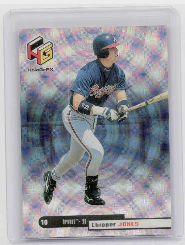 1999 Upper Deck HoloGrFX Chipper Jones #6 Braves