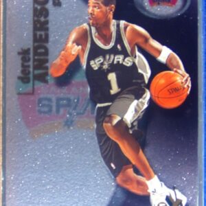 2000-01 E-X Derek Anderson #82 Spurs