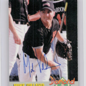 2000 Diamond Authentics Autographs Mike Villano AU SN3250 #24 Cannons