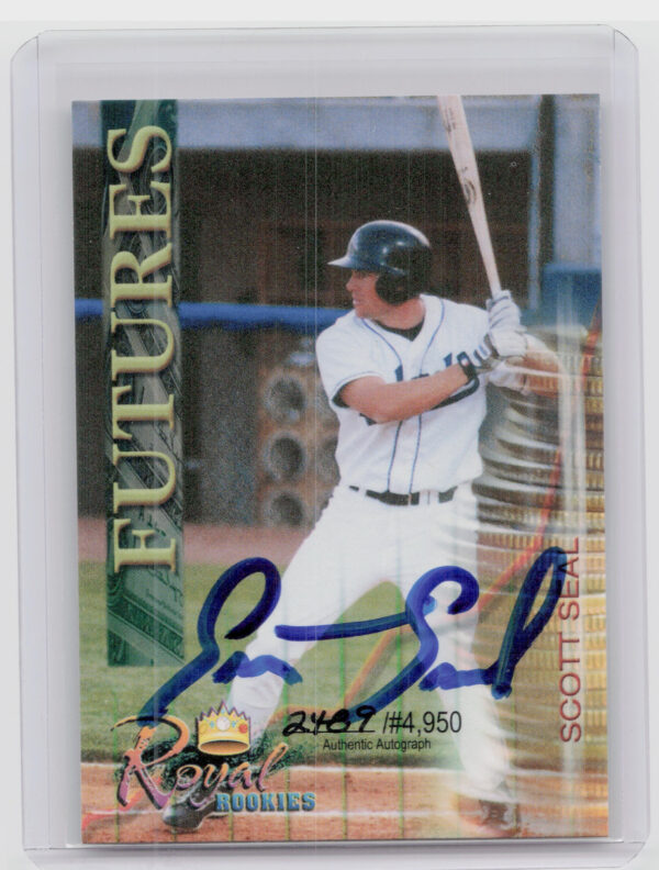 2000 Royal Rookies Futures Scott Seal AU SN4950 #27 Avalanche Autographs
