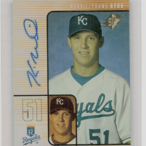 2000 SPx Kris Wilson AU SN1500 RC #151 Royals