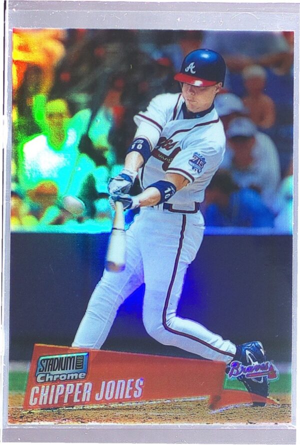 2000 Stadium Club Chrome Chipper Jones Refractors #16 Braves