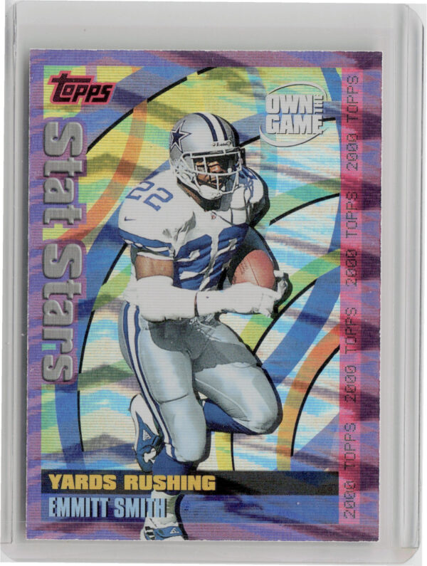 2000 Topps Emmitt Smith #OTG9 Cowboys Own the Game