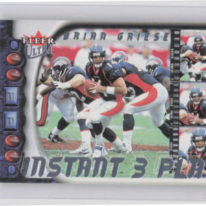2000 Ultra Brian Griese #9 IP Broncos Instant Three Play