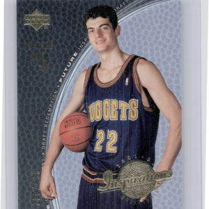 2001-02 Upper Deck Inspirations Nikoloz Tskitishvili SN499 #178 Nuggets