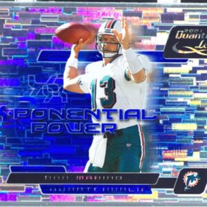 2001 Quantum Leaf Dan Marino /1000 #XP4 Dolphins X ponential Power