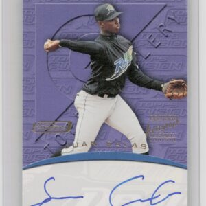 2001 Topps Fusion Juan Salas AU #FA37 Rays Autographs