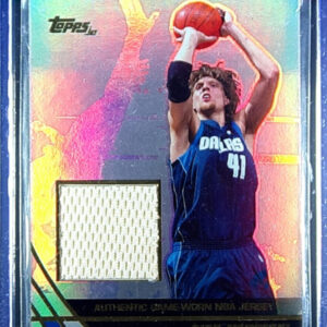 2002-03 Topps Jersey Edition Dirk Nowitzki MEM #JEDN Mavericks
