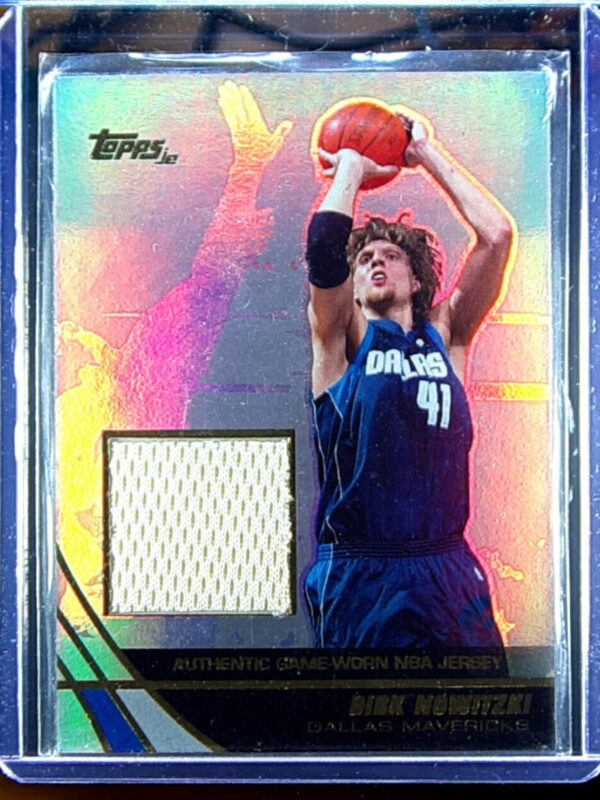 2002-03 Topps Jersey Edition Dirk Nowitzki MEM #JEDN Mavericks