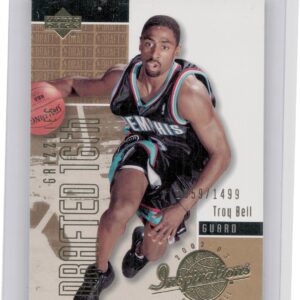 2002-03 Upper Deck Inspirations Troy Bell SN1499 #171 Grizzlies