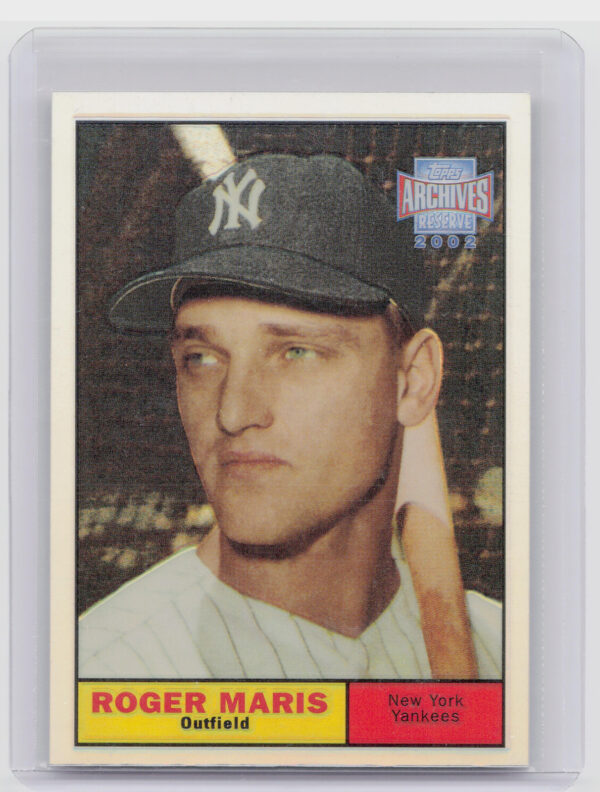 2002 Topps Archives Reserve Roger Maris #27 Yankees