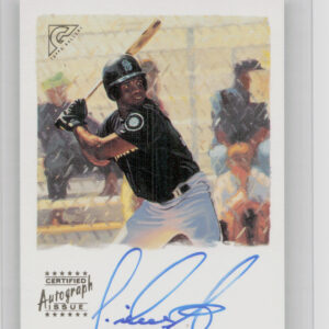2002 Topps Gallery Juan Silvestre AU #GA-JS Mariners Autographs