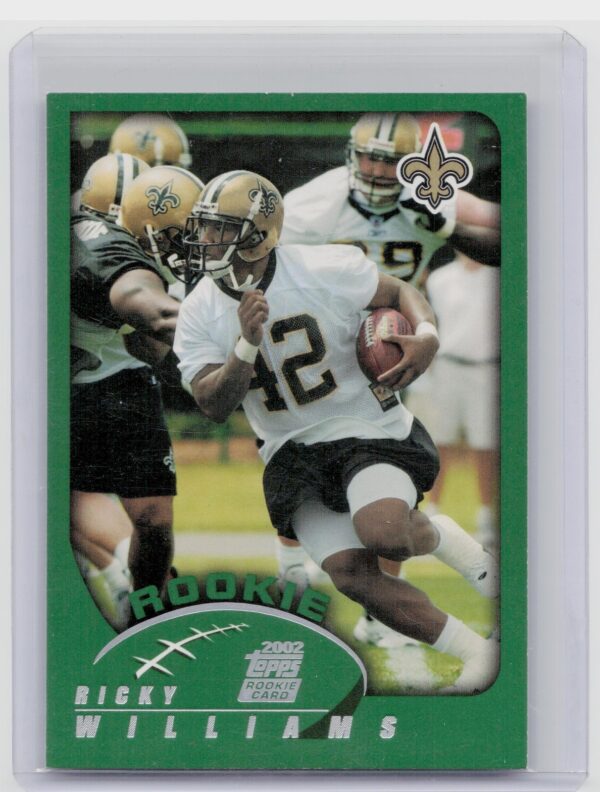 2002 Topps Ricky Williams Topps Collection #351 Saints