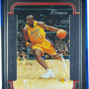 2003-04 Bowman Shaquille O'Neal #50 Lakers